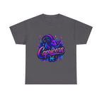 Neon Capricorn Zodiac Tee