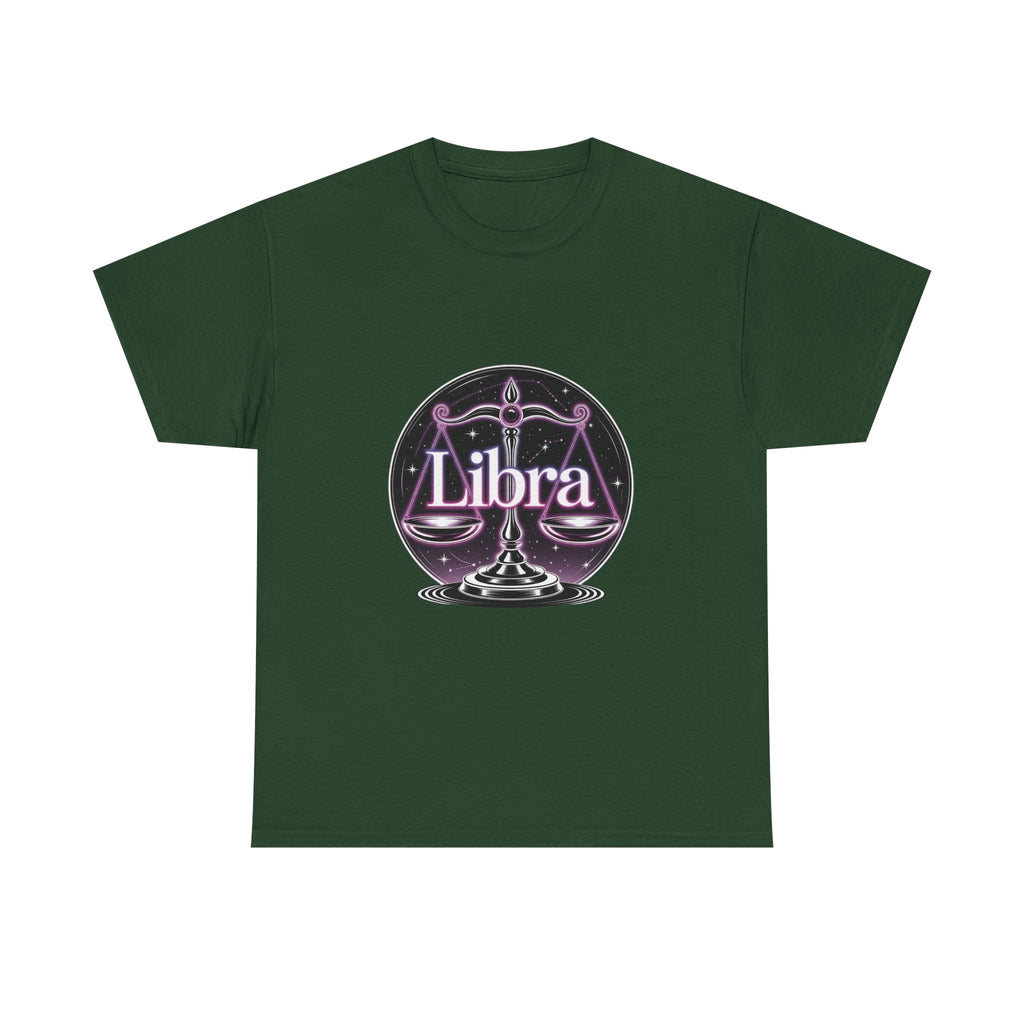 Neon Libra Zodiac Tee