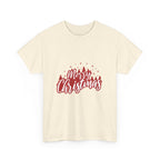 Starry Red Christmas Graphic Tee