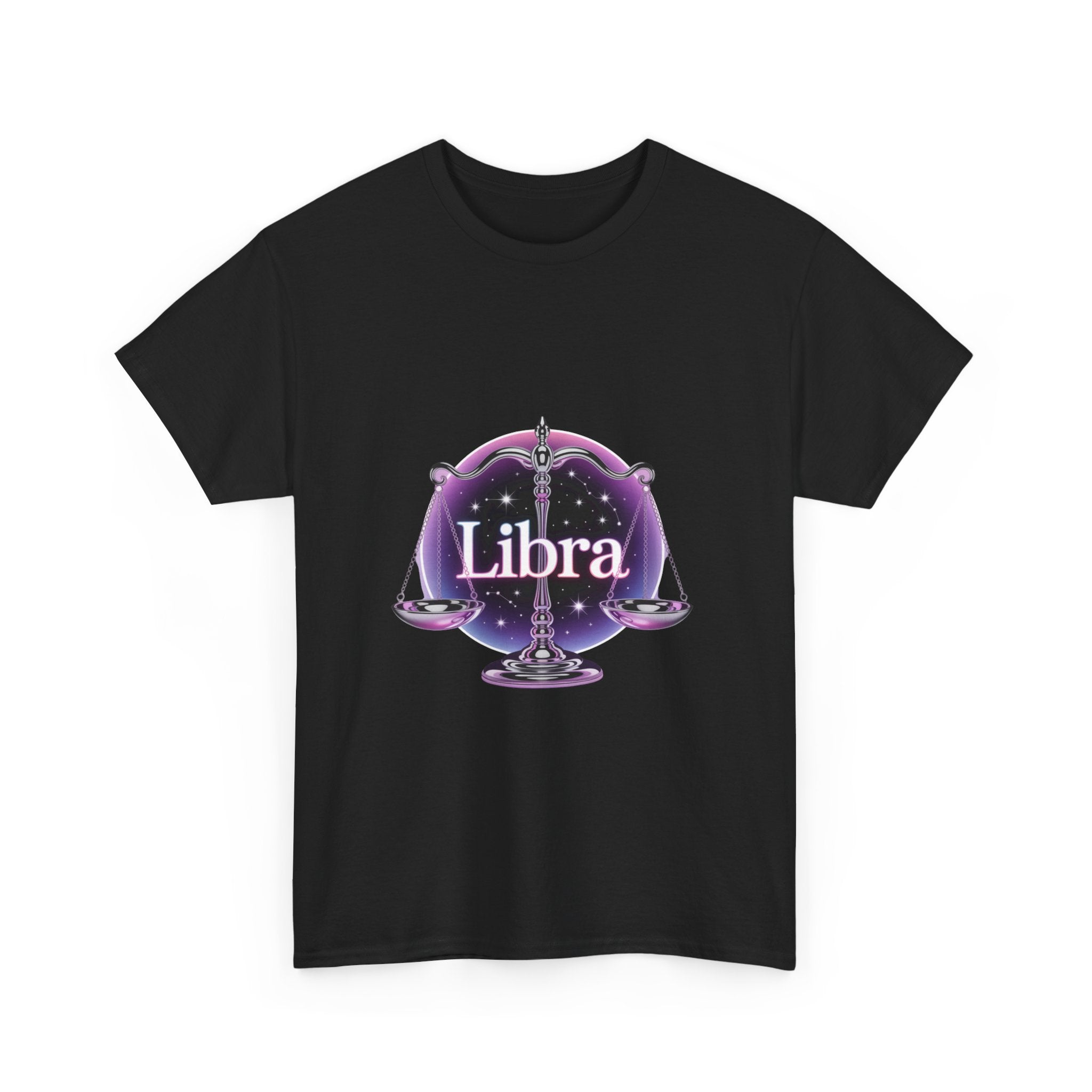 Neon Libra Zodiac Tee