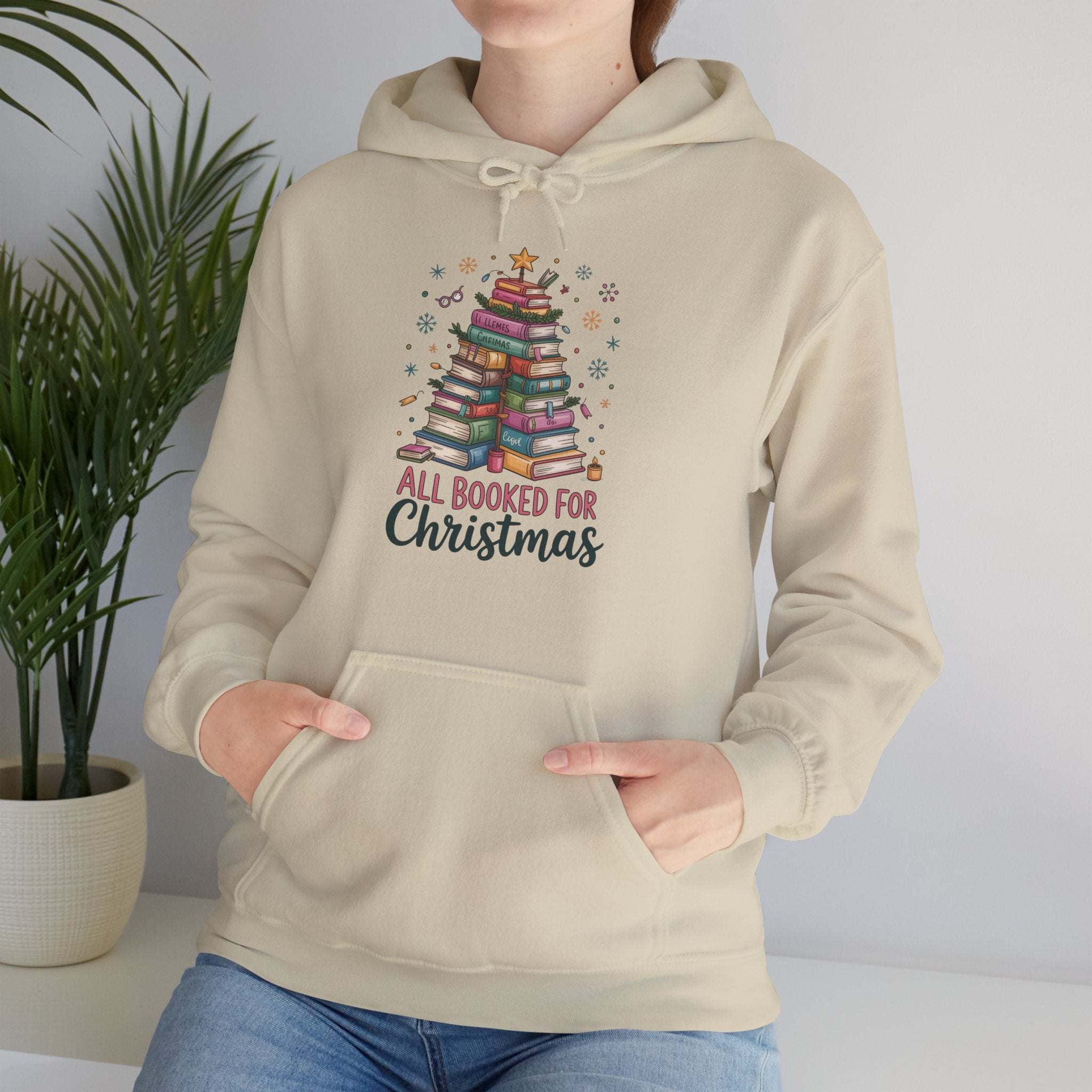 All Booked For Christmas Hoodie
