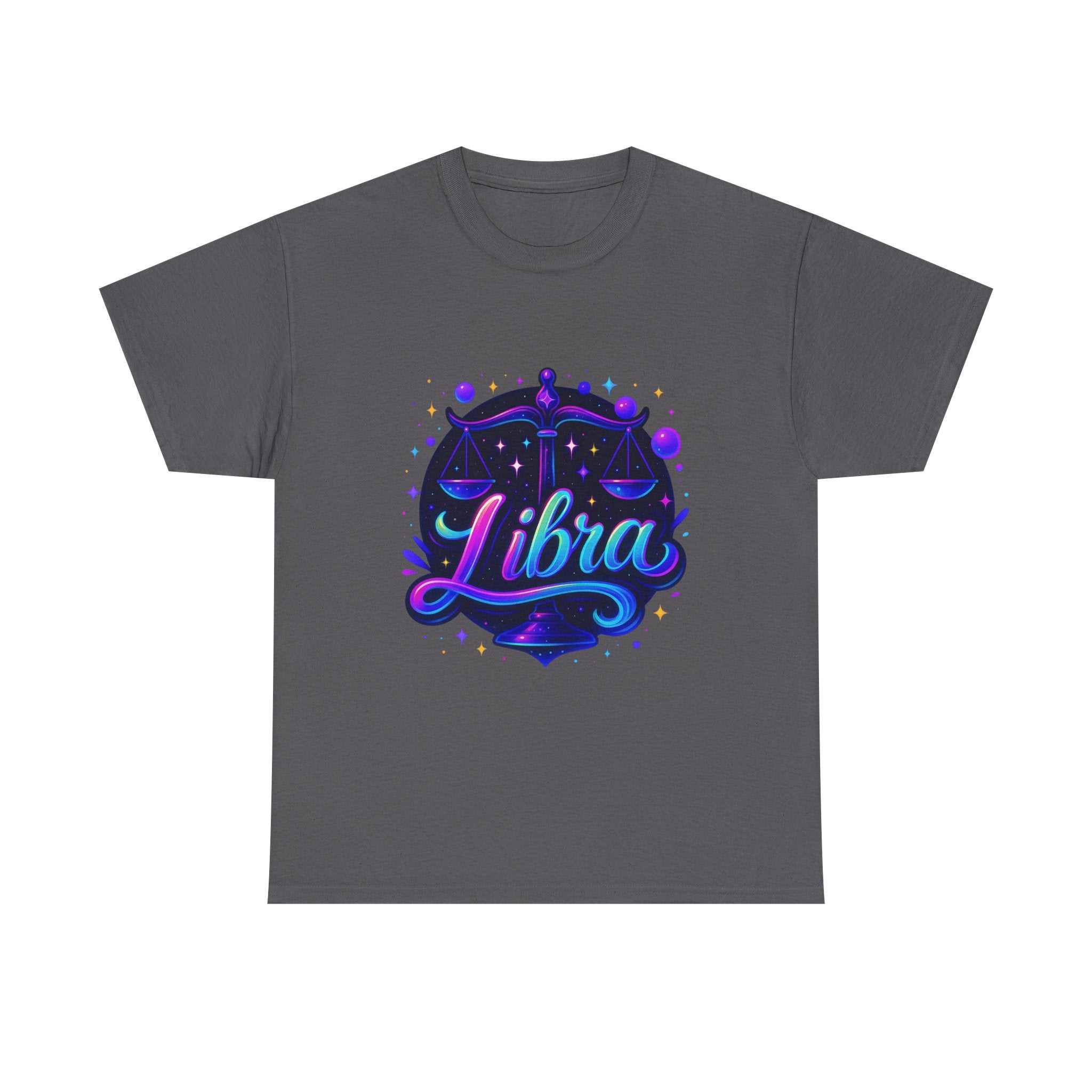 Neon Libra Zodiac Tee
