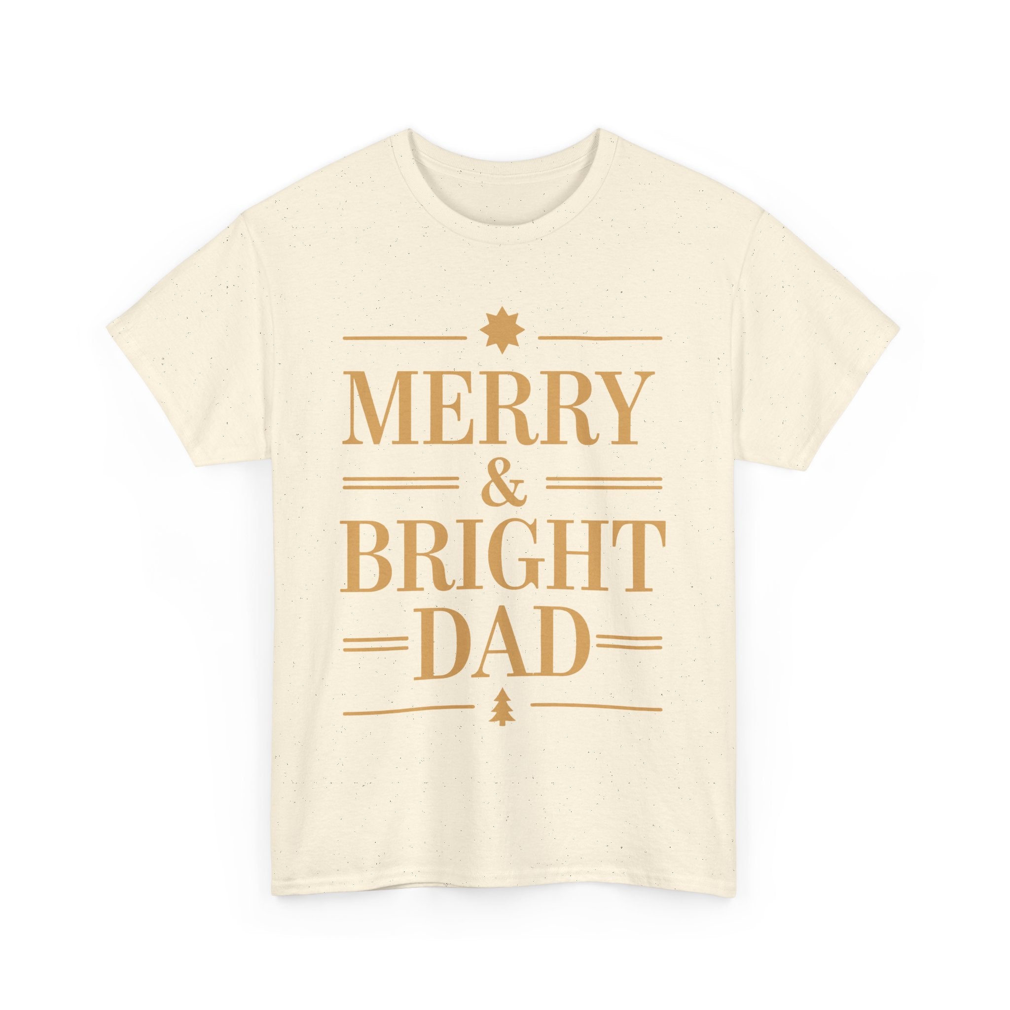 Dad Graphic Tee - Merry & Bright Unisex Heavy Cotton