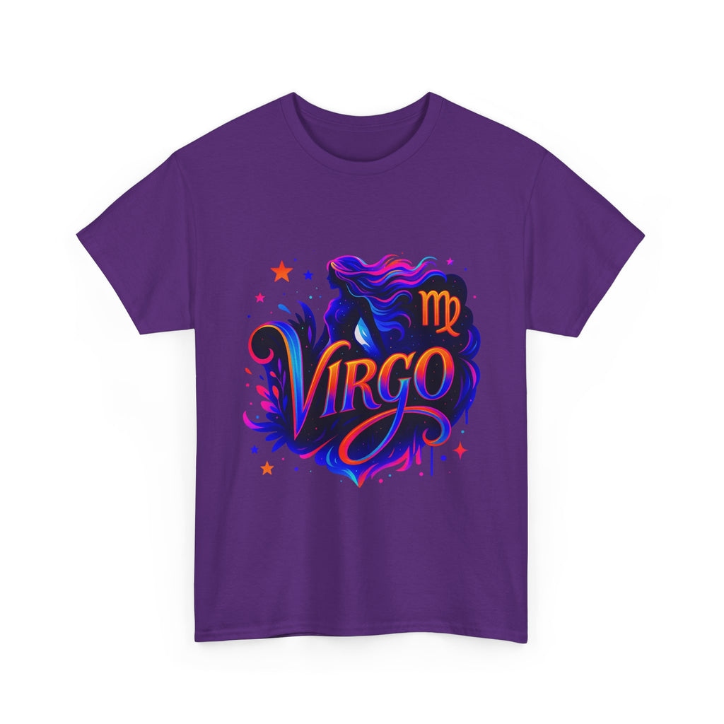 Neon Virgo Zodiac Tee