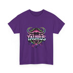 Neon Taurus Zodiac Tee