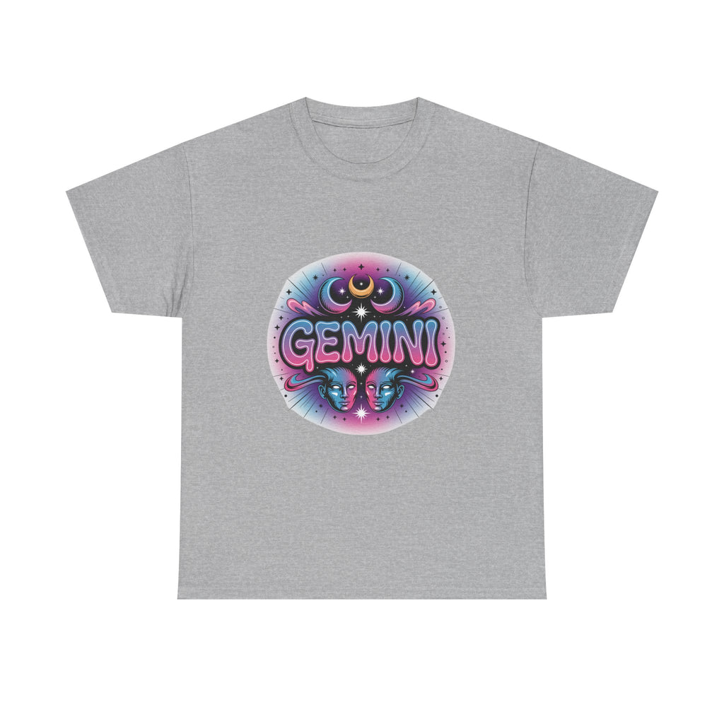 Neon Gemini Zodiac Tee