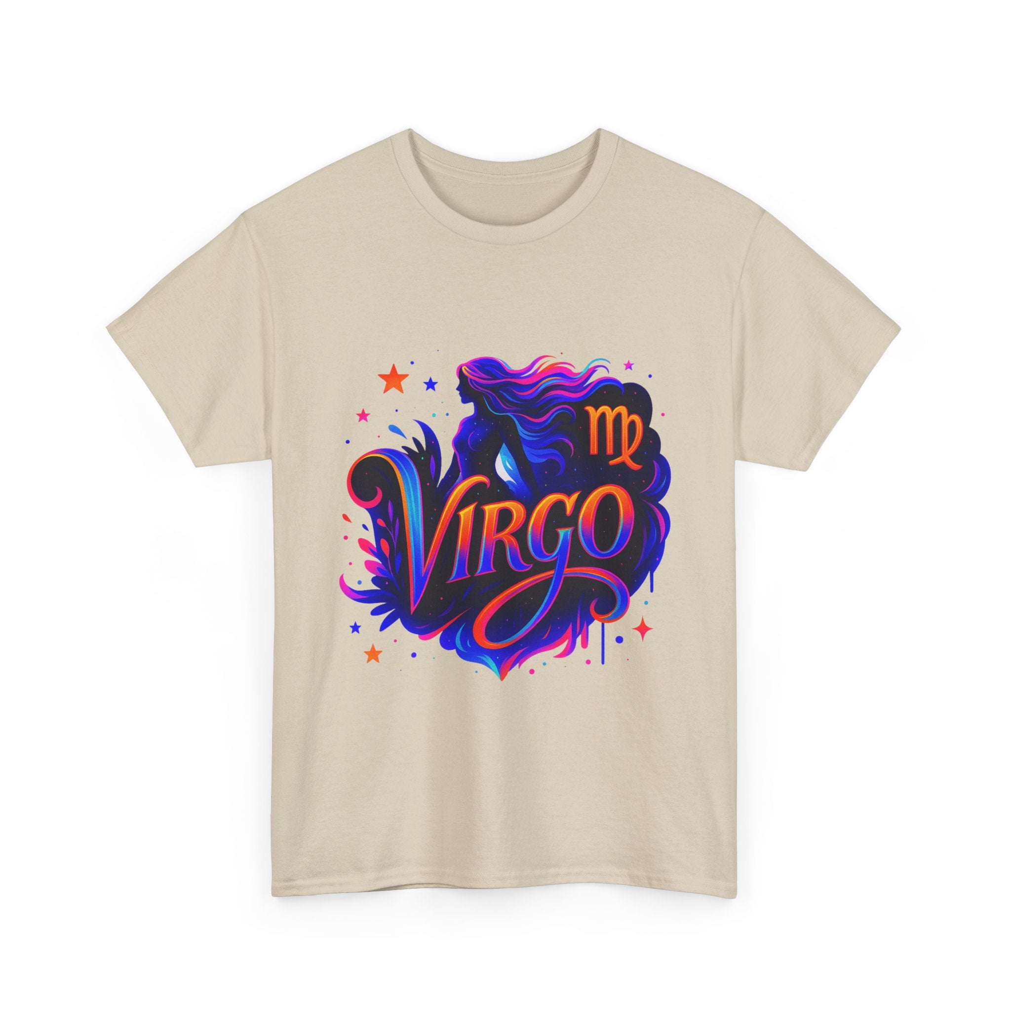 Neon Virgo Zodiac Tee