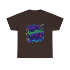 Neon Sagittarius Zodiac Tee