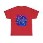 Neon Aquarius Zodiac Tee