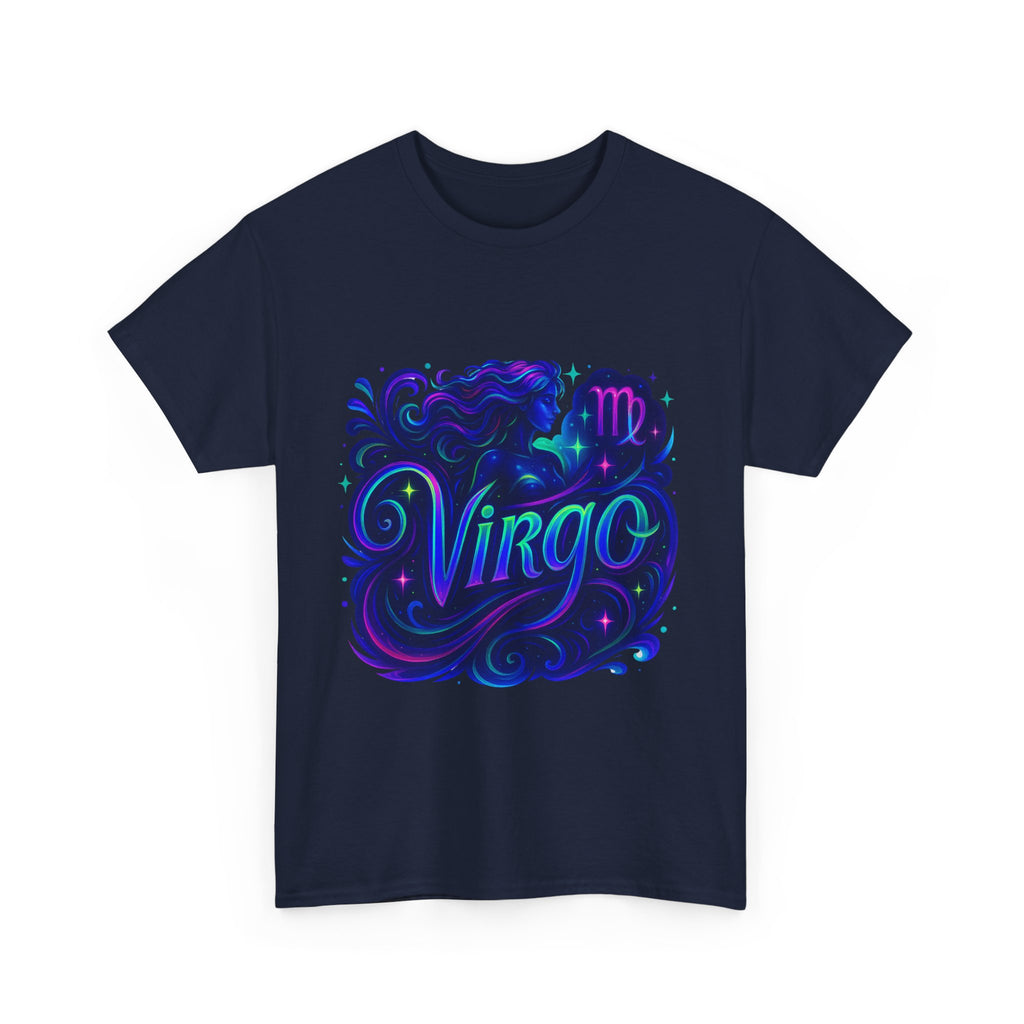 Neon Virgo Zodiac Tee