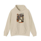 Ghost Reading Halloween Book Lover Hoodie
