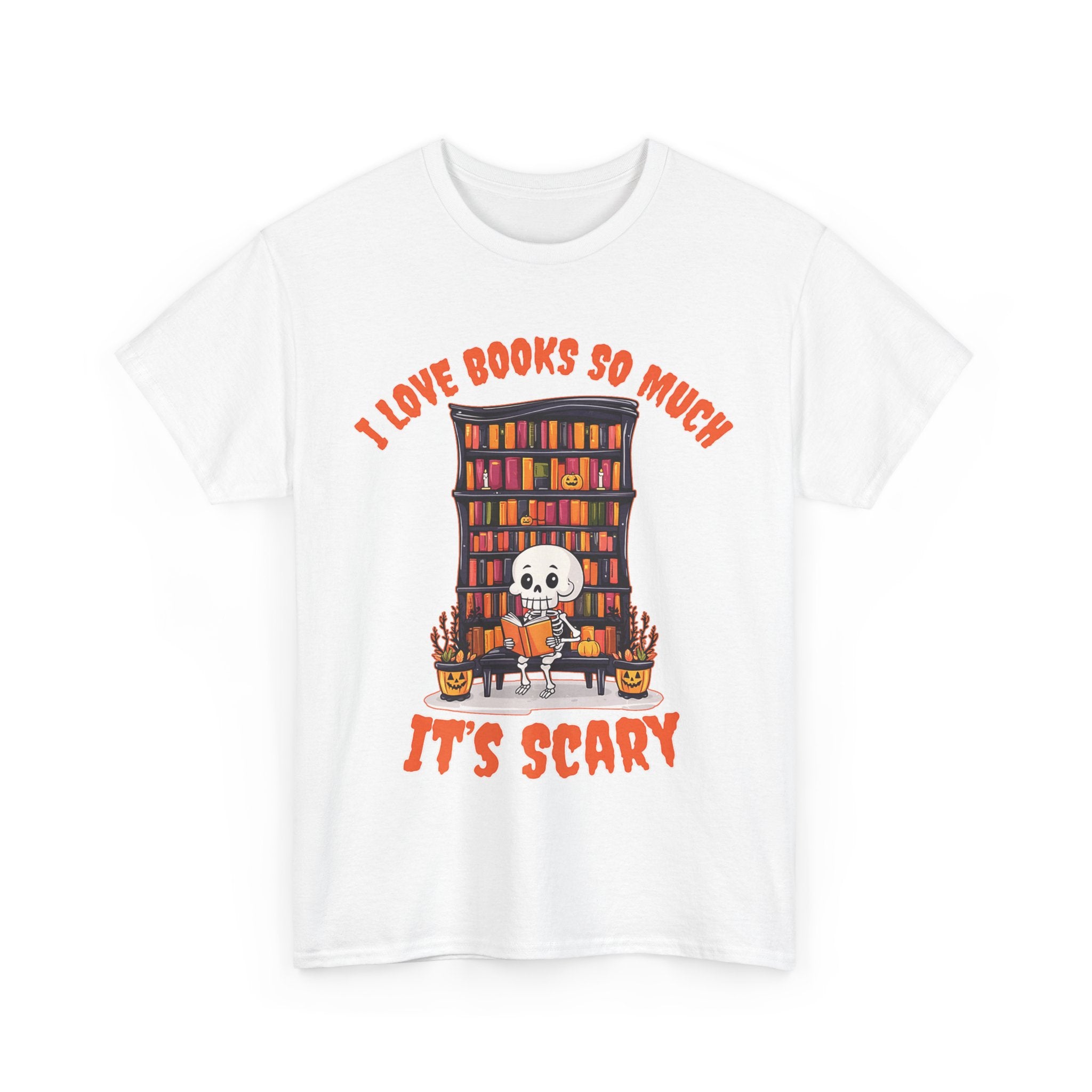 Funny Halloween Skeleton Book Lover Reading Adults Kids Book Premium T-Shirt