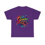 Neon Gemini Zodiac Tee