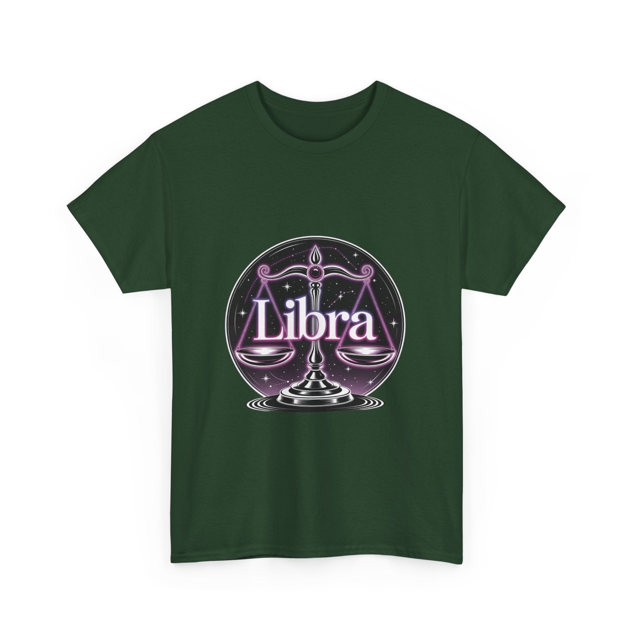 Neon Libra Zodiac Tee