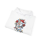 Christmas Lights Snowman Hoodie