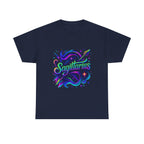 Neon Sagittarius Zodiac Tee