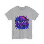 Neon Pisces Zodiac Tee