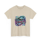 Neon Pisces Zodiac Tee