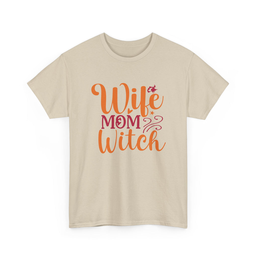 Wife, Mom, Witch graphic T-Shirt