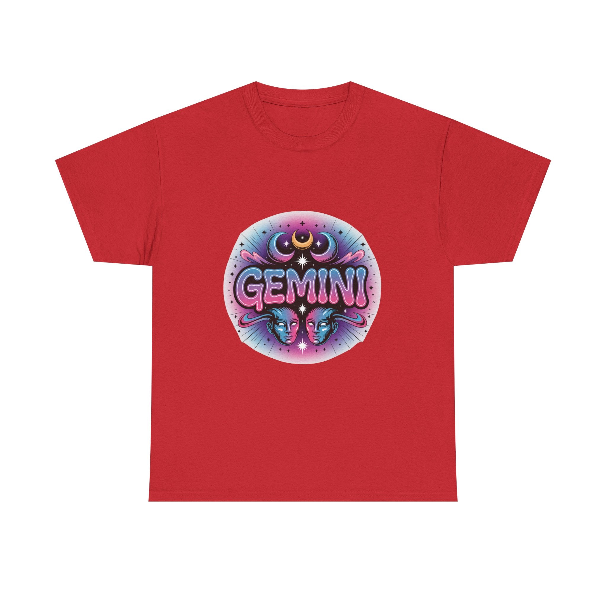 Neon Gemini Zodiac Tee
