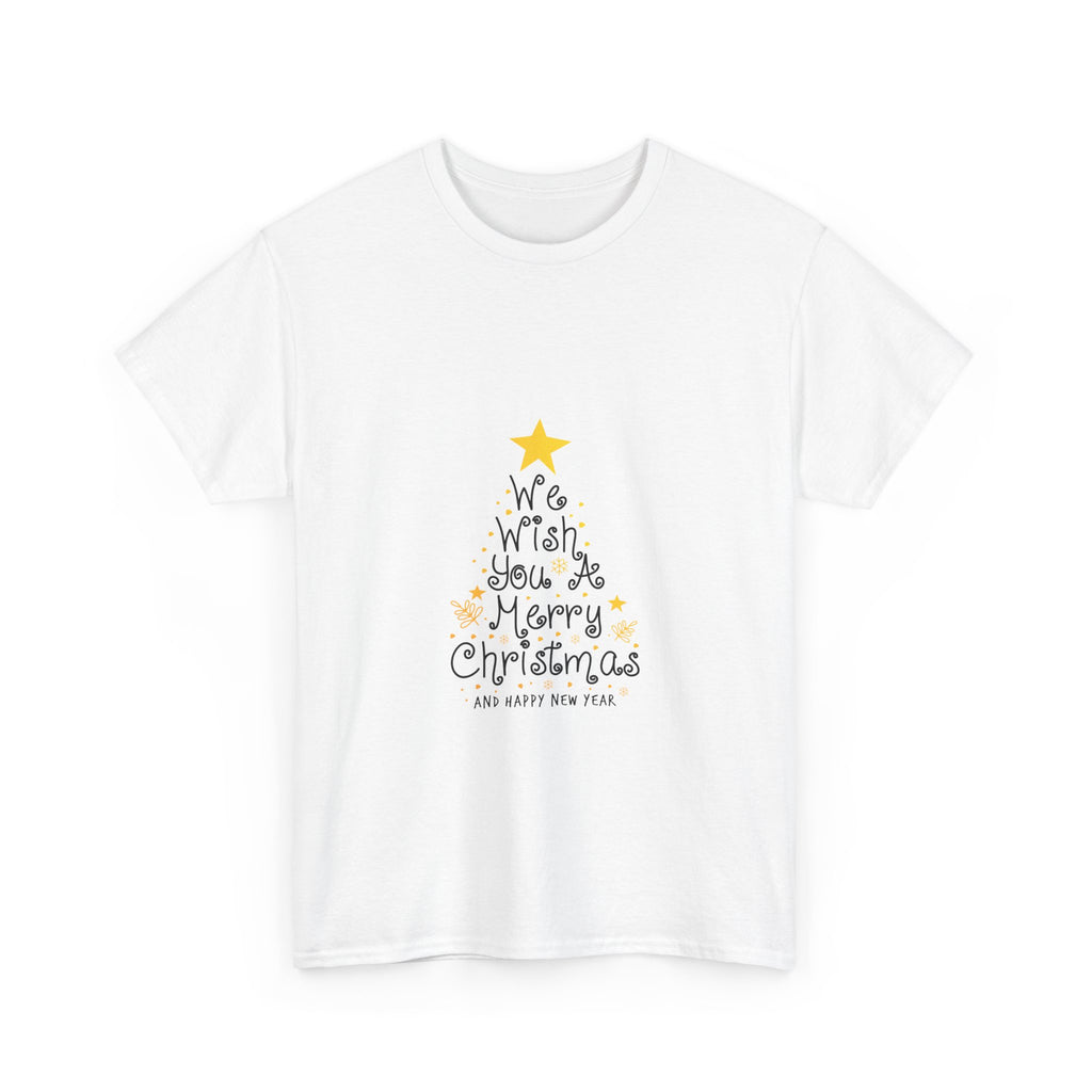 We Wish You A Merry Christmas & Happy New Year Graphic Tee