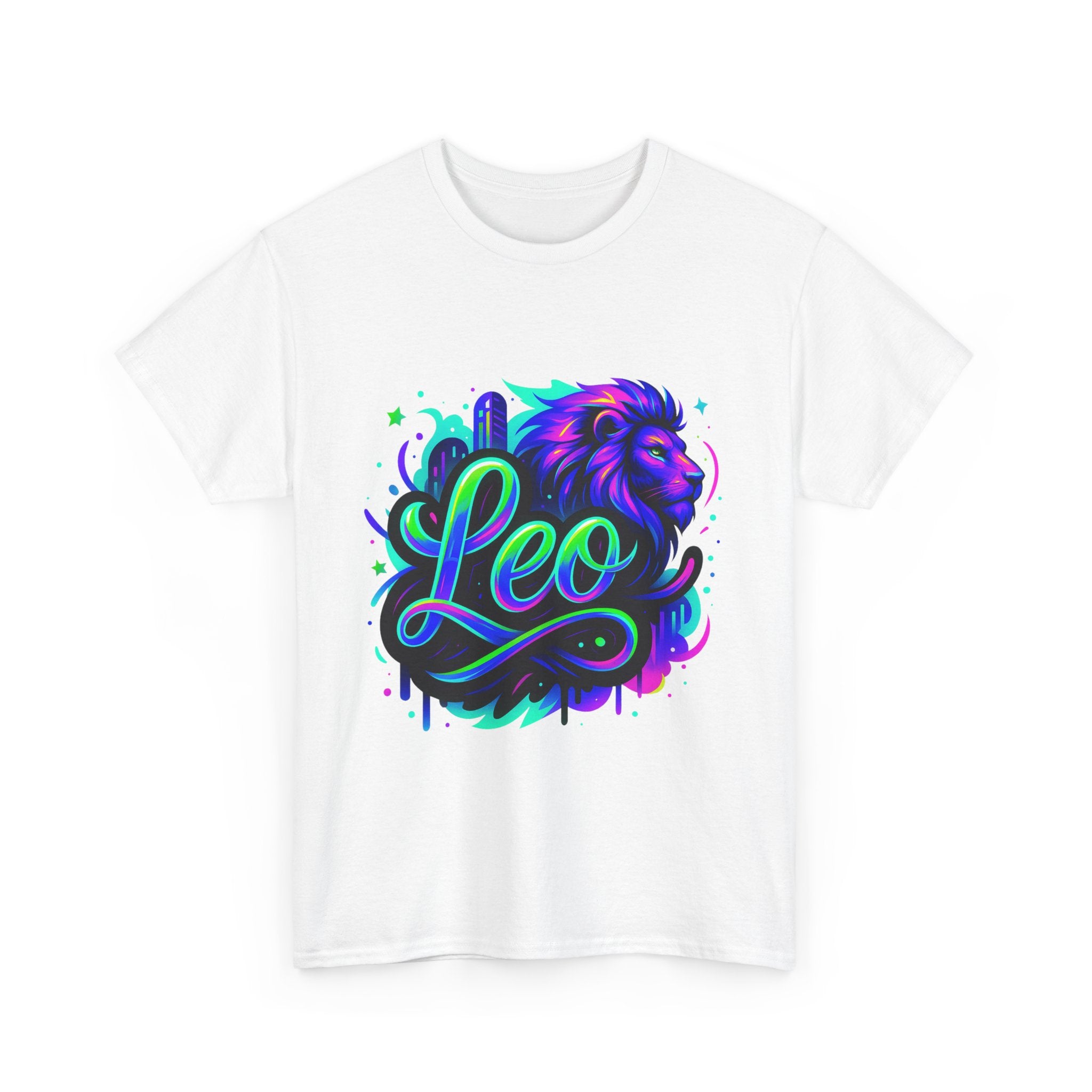 Neon Leo Zodiac Tee