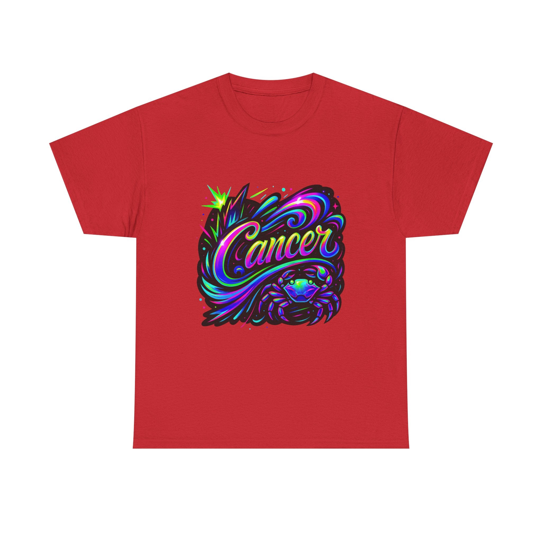 Neon Cancer Zodiac Tee