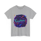 Neon Sagittarius Zodiac Tee