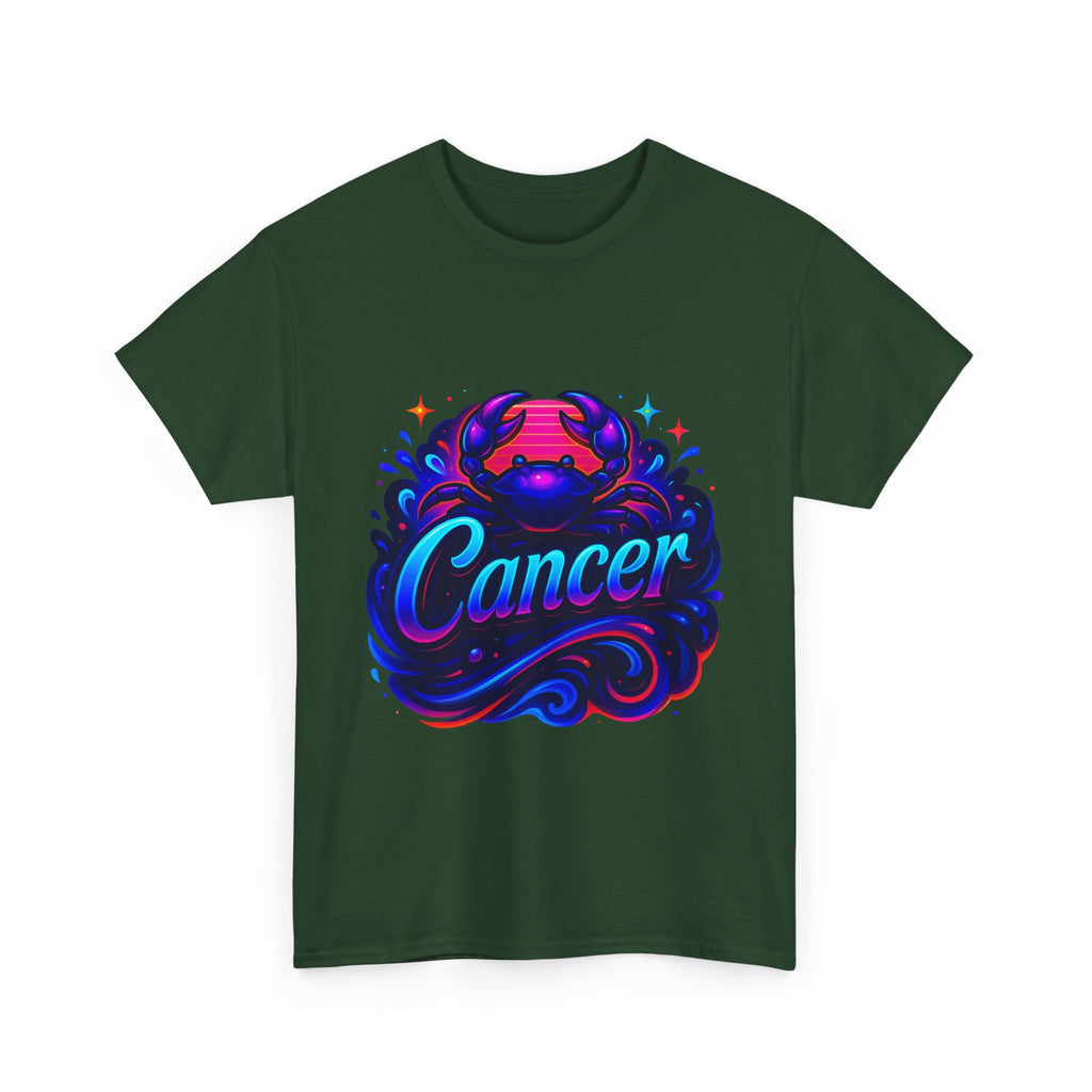 Neon Cancer Zodiac Tee