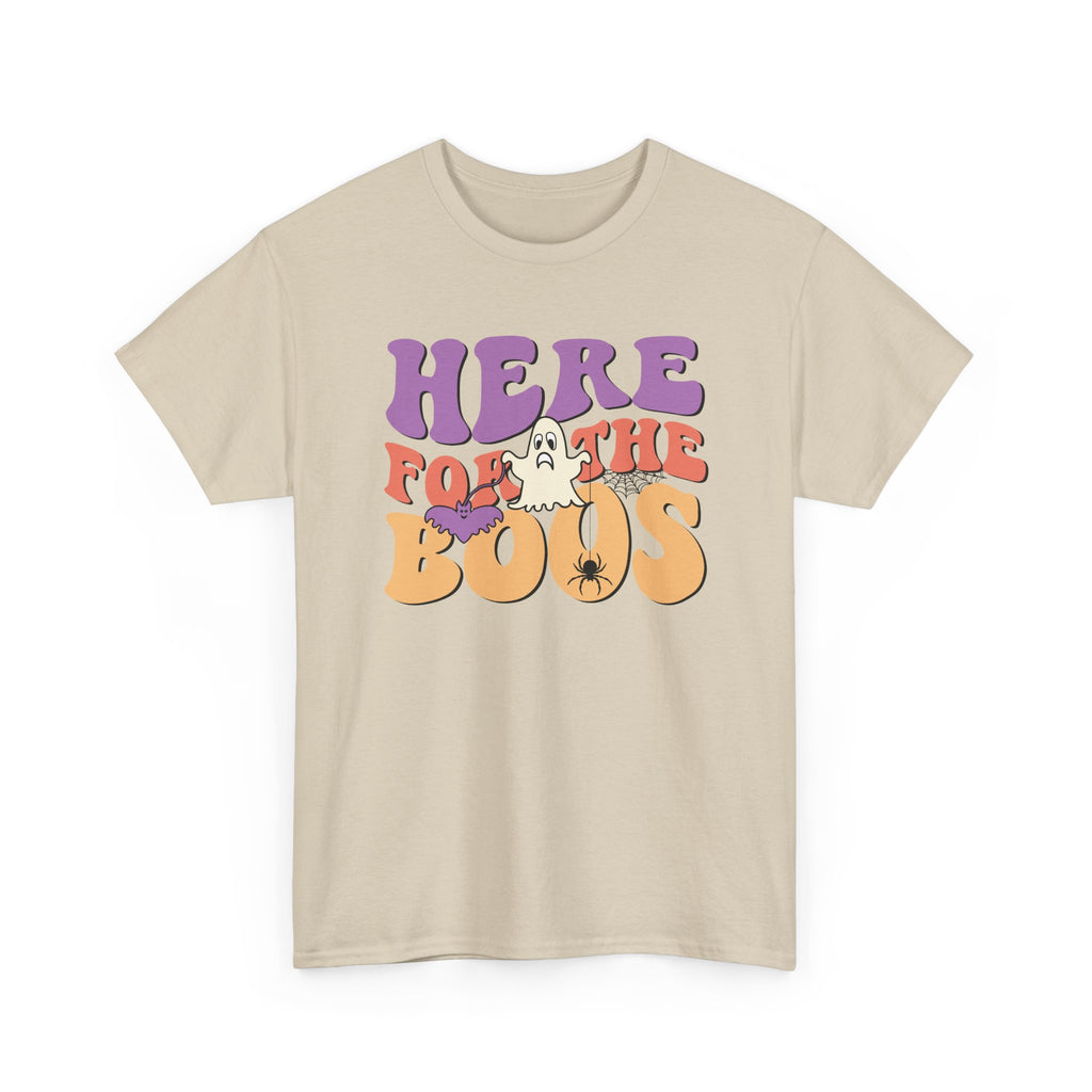 Here For The Boos Halloween Tee