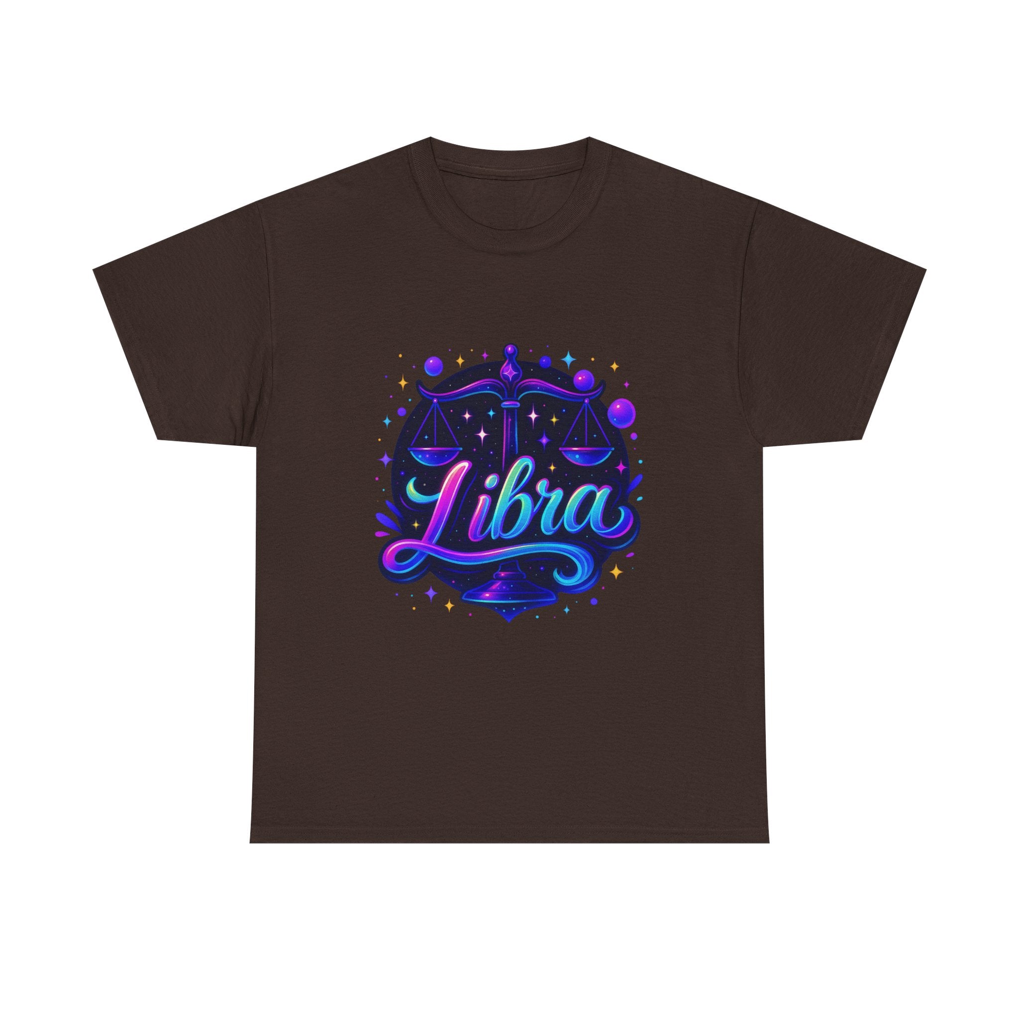Neon Libra Zodiac Tee