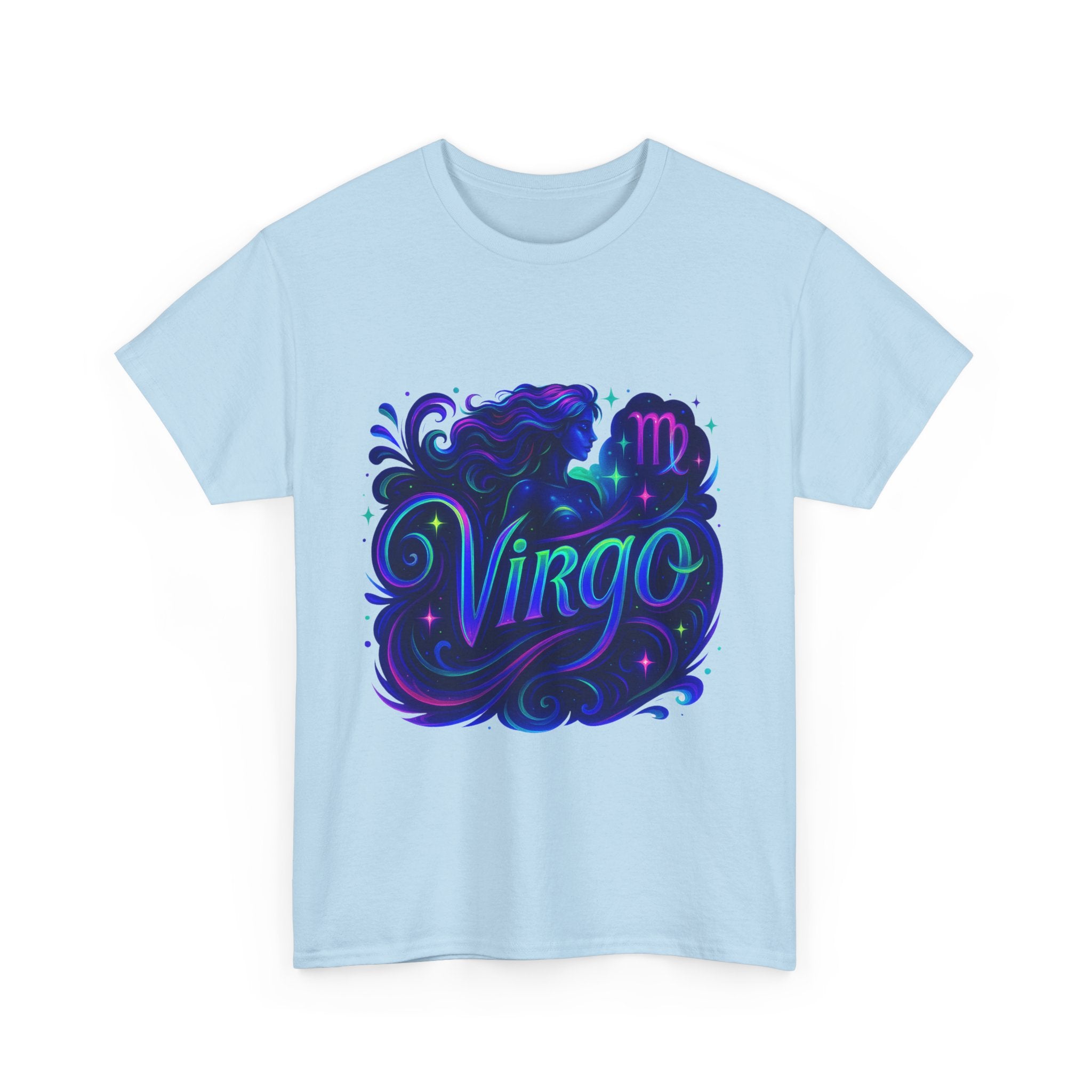 Neon Virgo Zodiac Tee