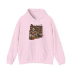 Skeleton Library Halloween Book Reading Books Lover Teacher Hoodie