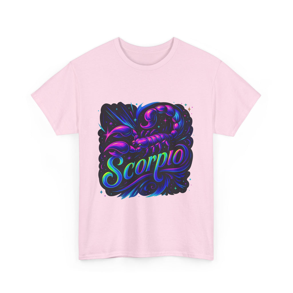 Neon Scorpio Zodiac Tee