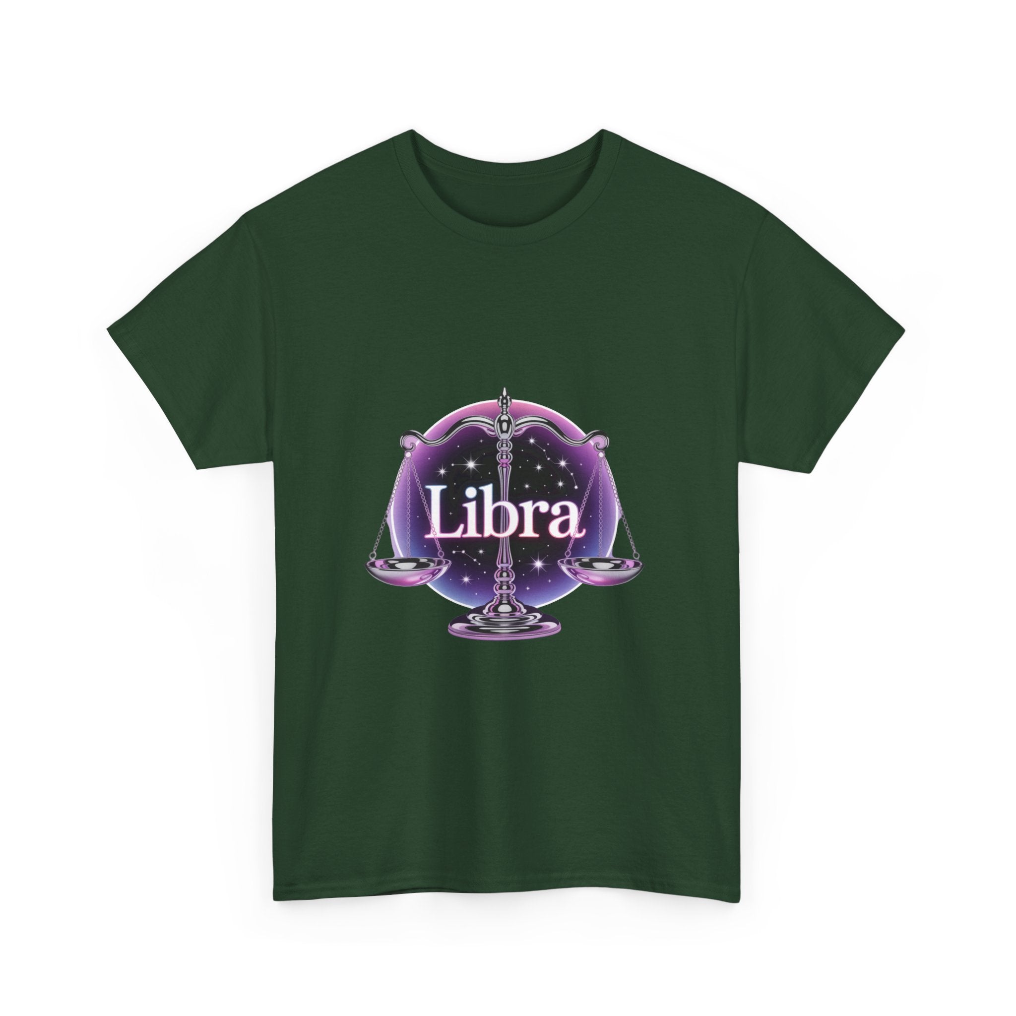 Neon Libra Zodiac Tee
