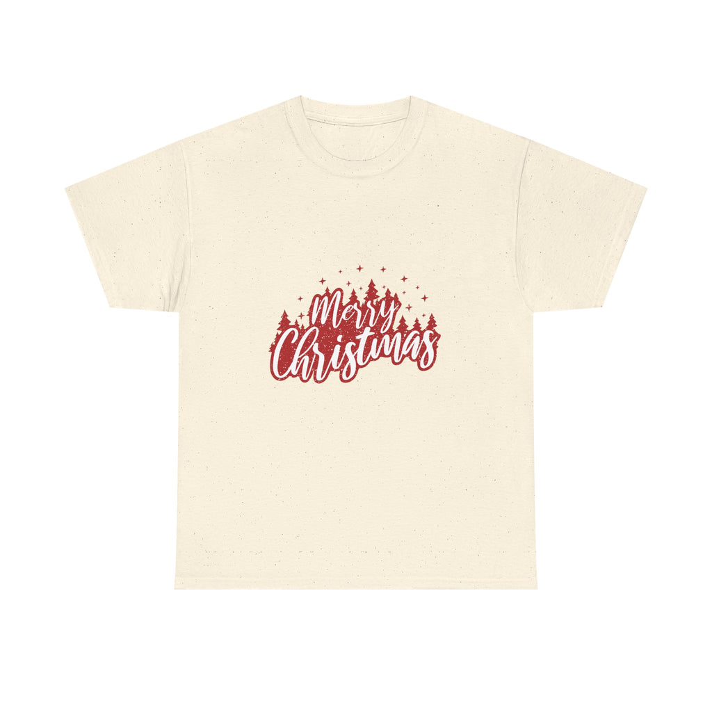 Starry Red Christmas Graphic Tee