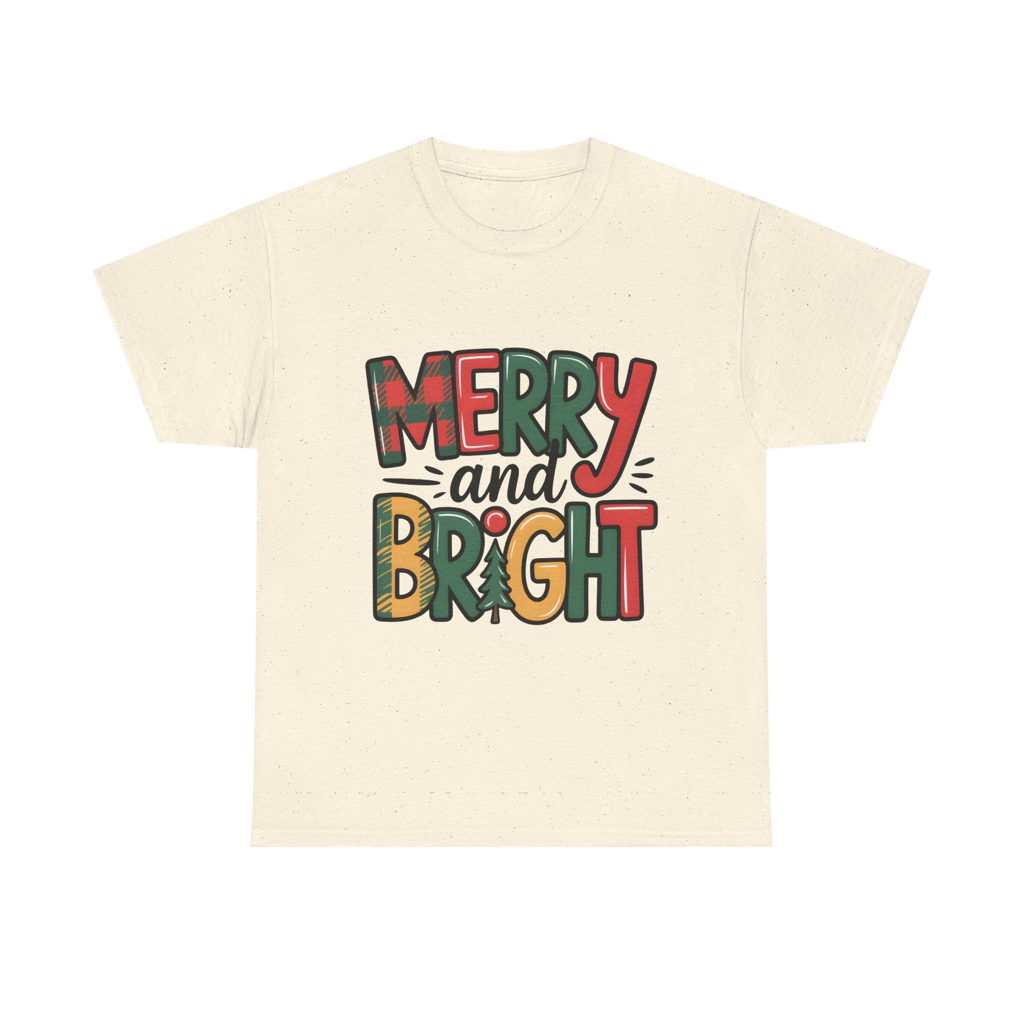 merry and bright graphic Tee