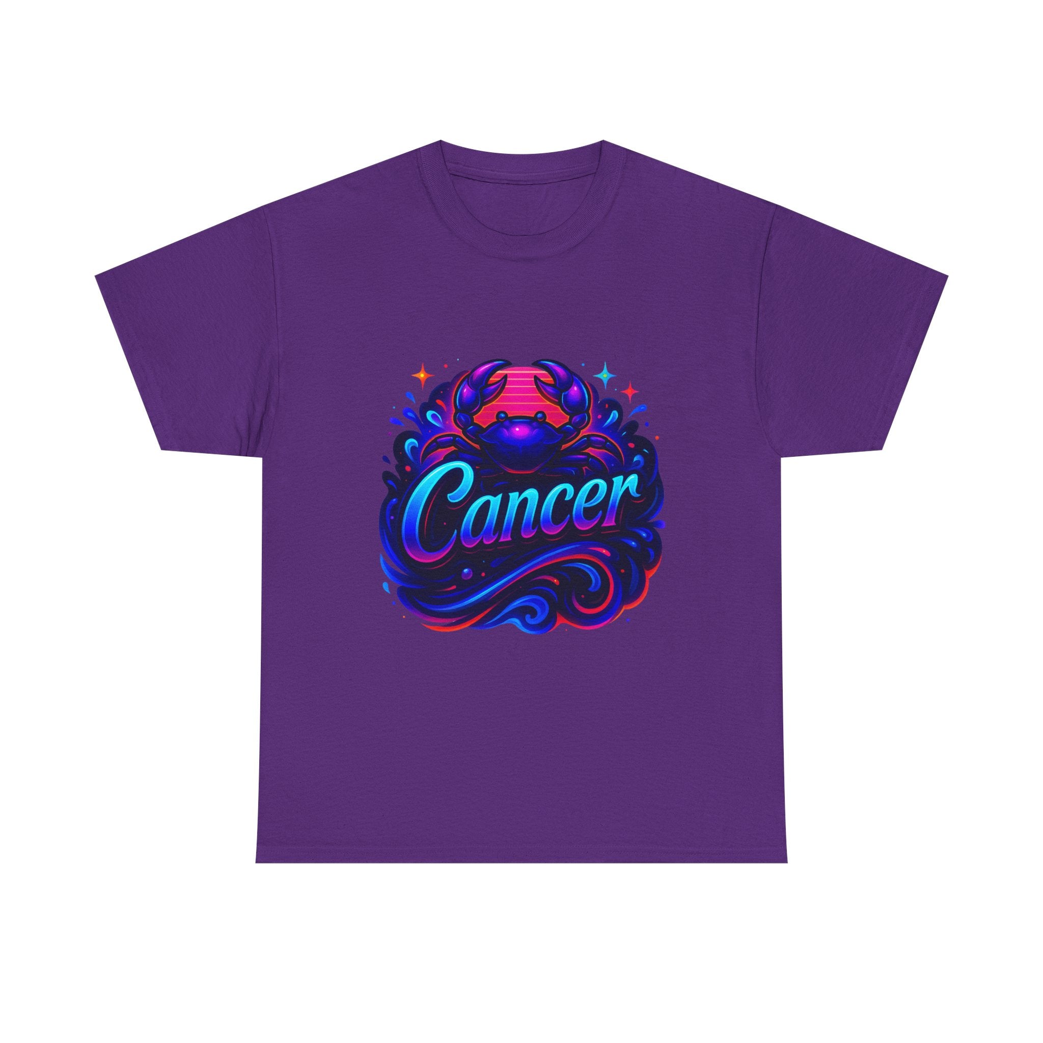 Neon Cancer Zodiac Tee