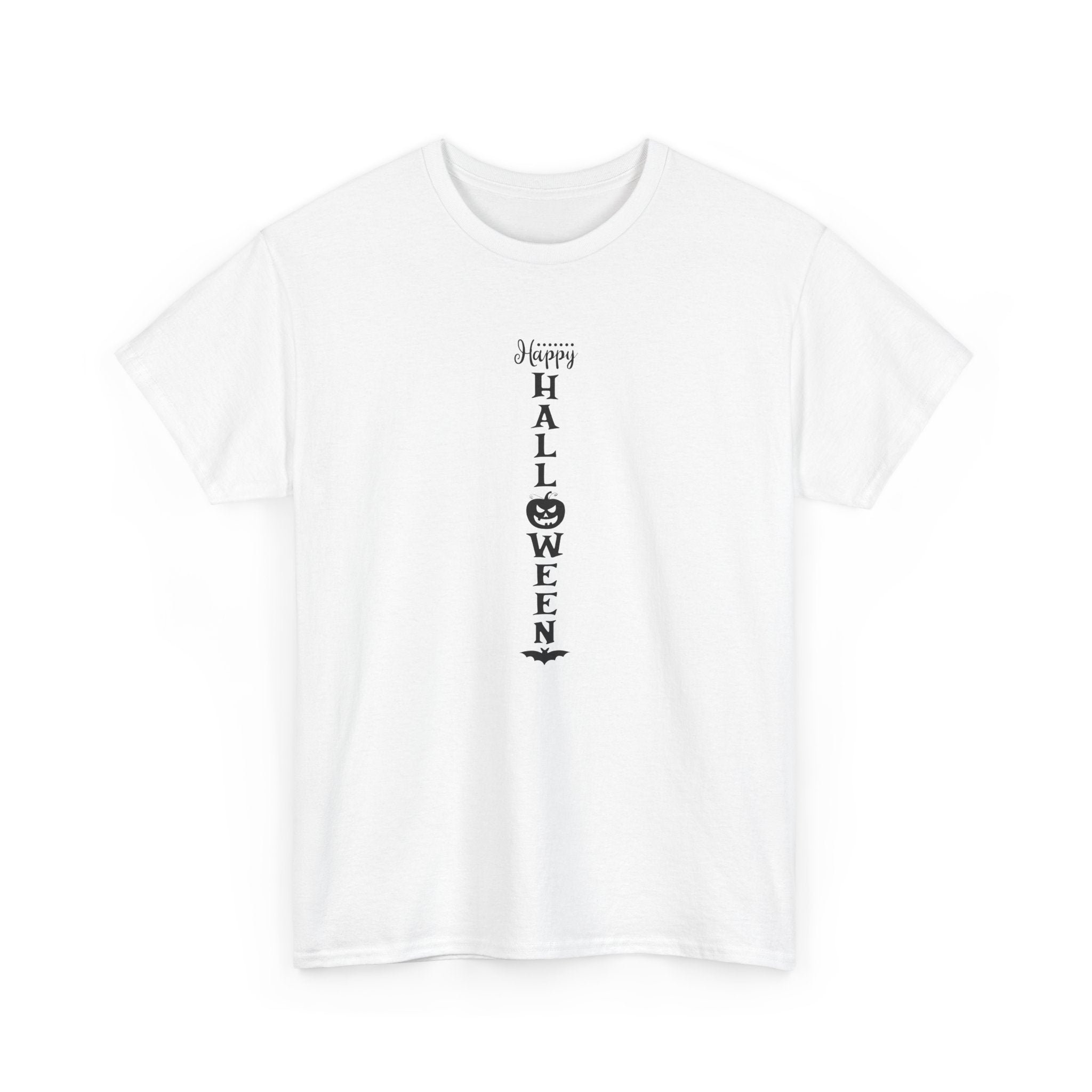 Happy Halloween Graphic Tee - Unisex Heavy Cotton