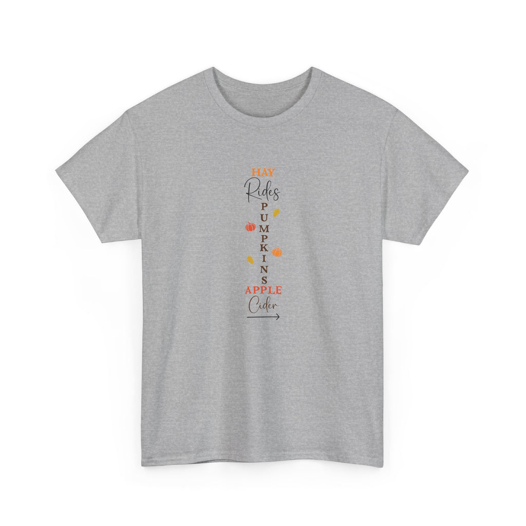 Hay Rides Pumpkins T-Shirt