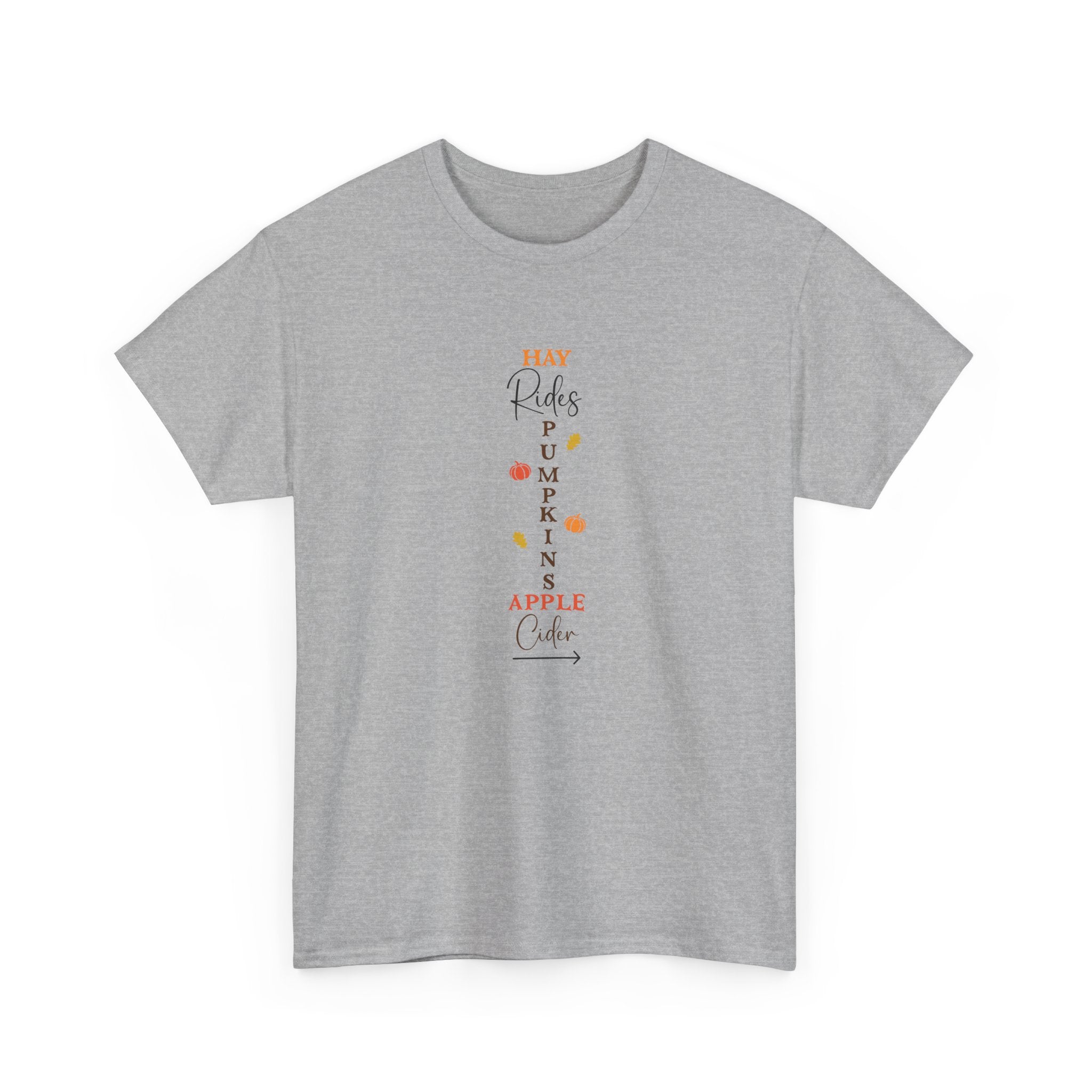 Hay Rides Pumpkins T-Shirt