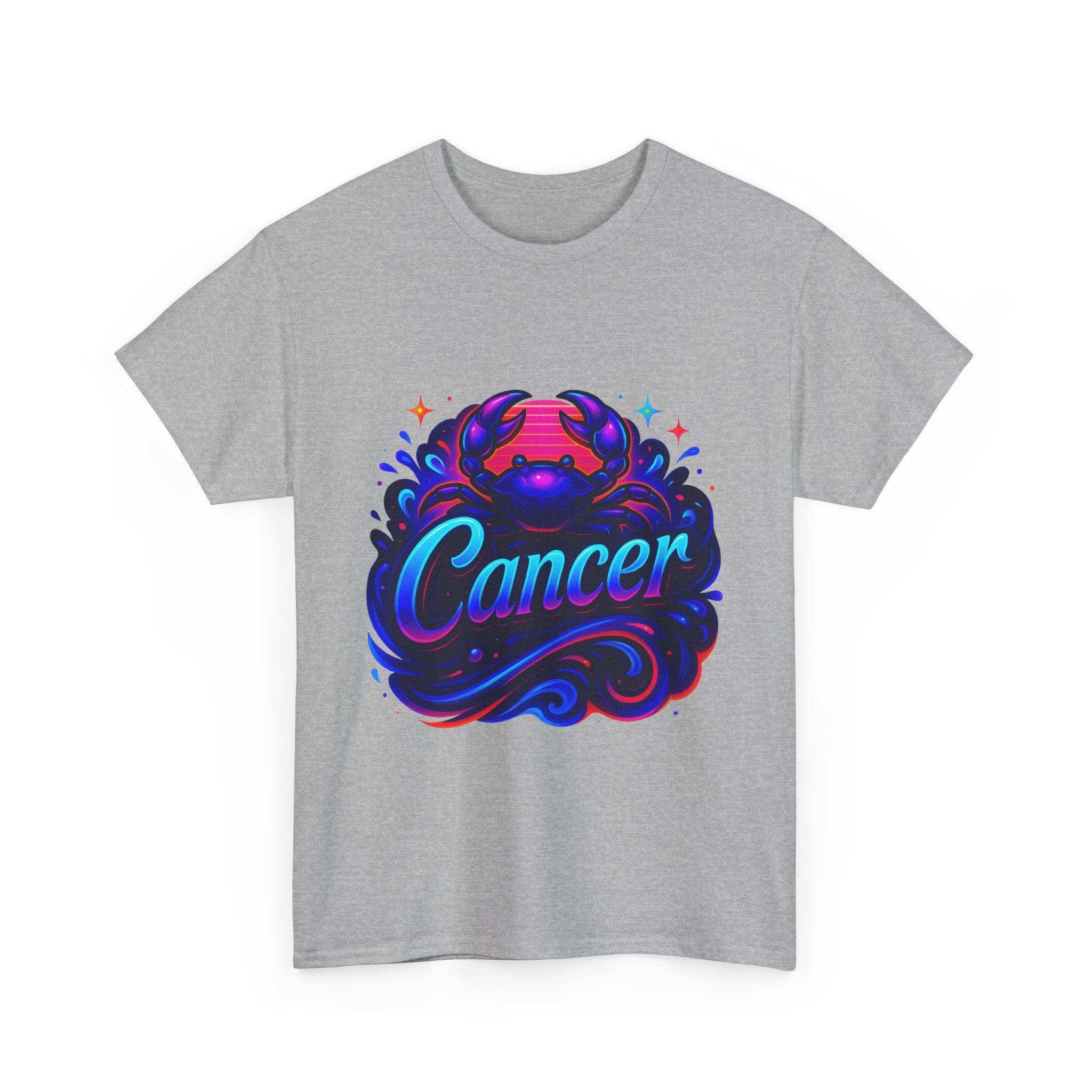 Neon Cancer Zodiac Tee