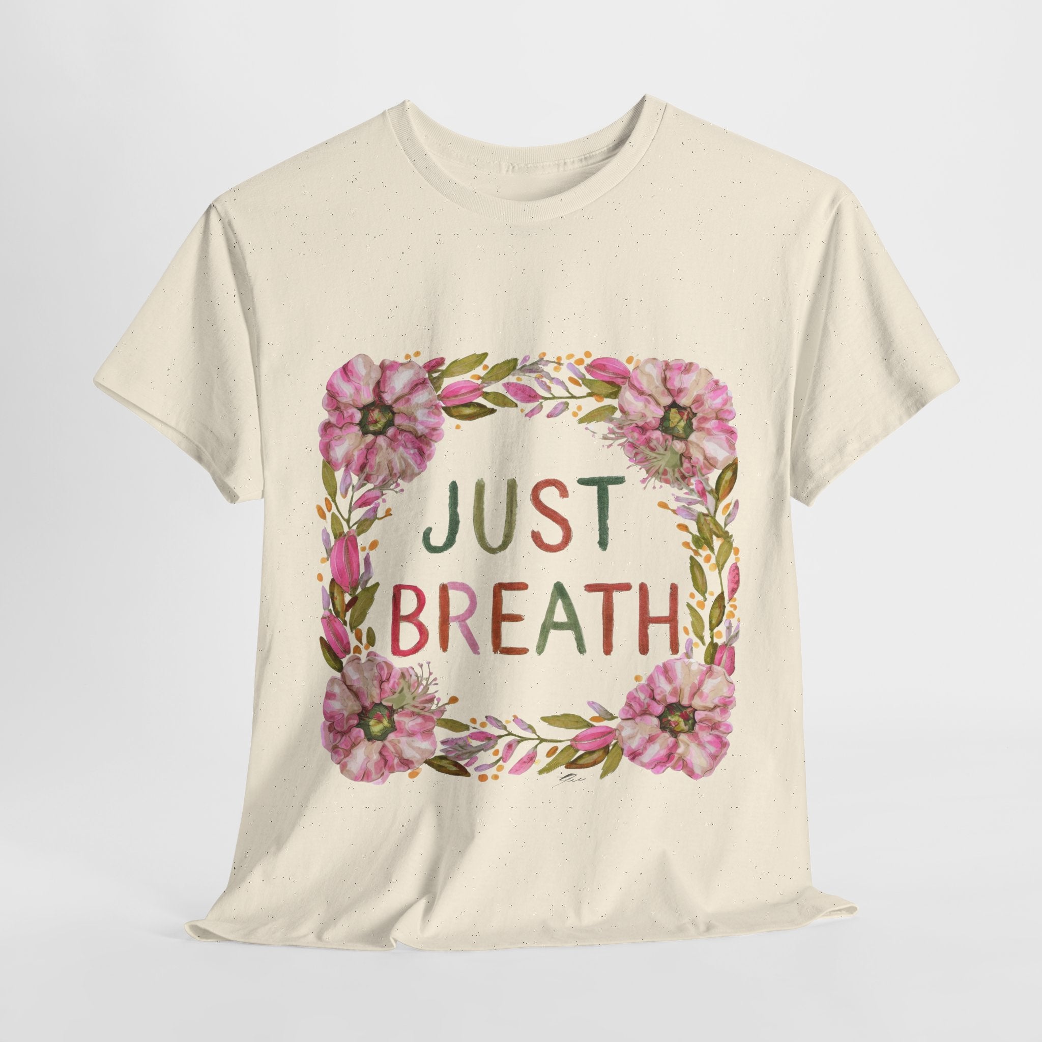 Just Breathe Graphic Tee