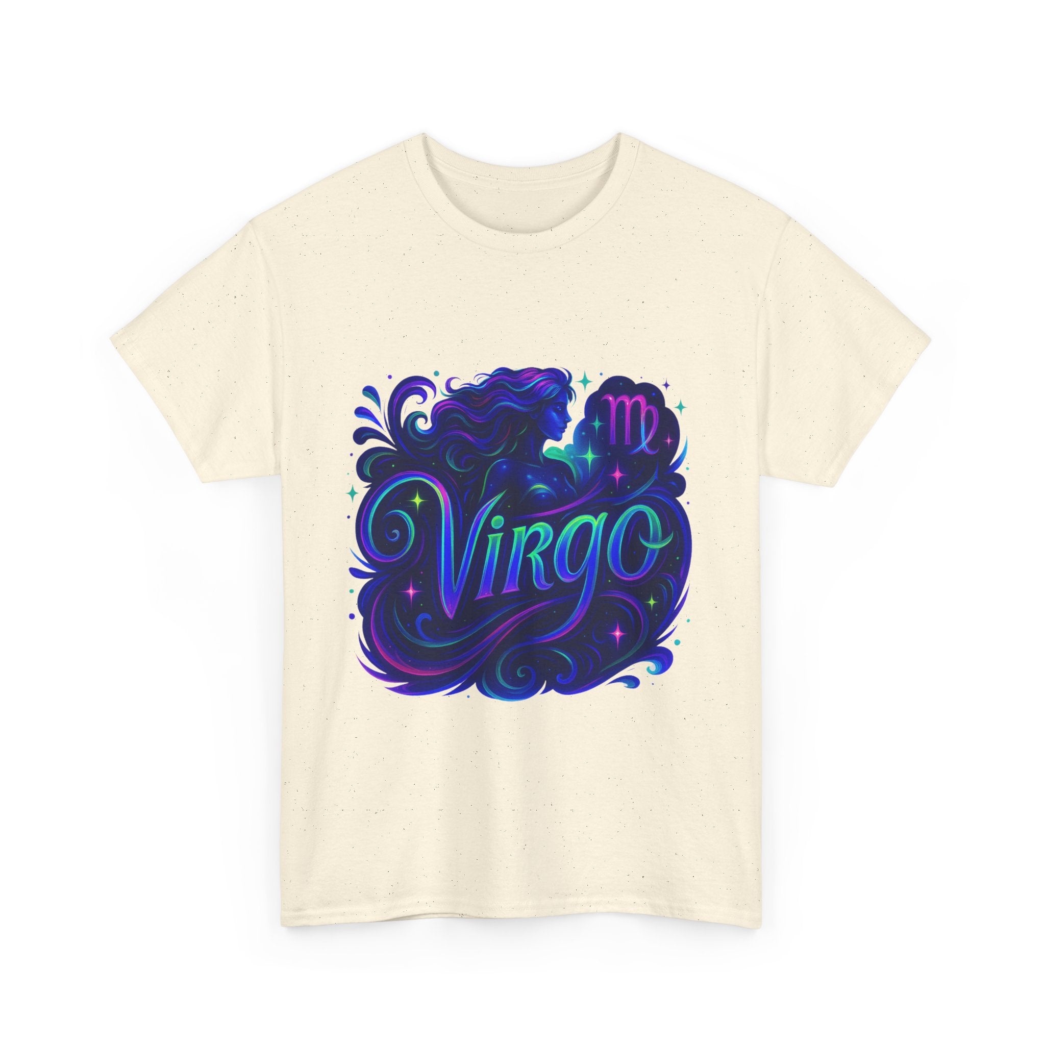 Neon Virgo Zodiac Tee