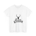 Deary Christmas Unisex Heavy Cotton Tee - Graphic Tee, Holiday T-Shirt, Festive Apparel, Winter Top, Novelty Xmas Shirt
