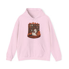 Ghost Book Reading Teacher Halloween Librarian Hoodie