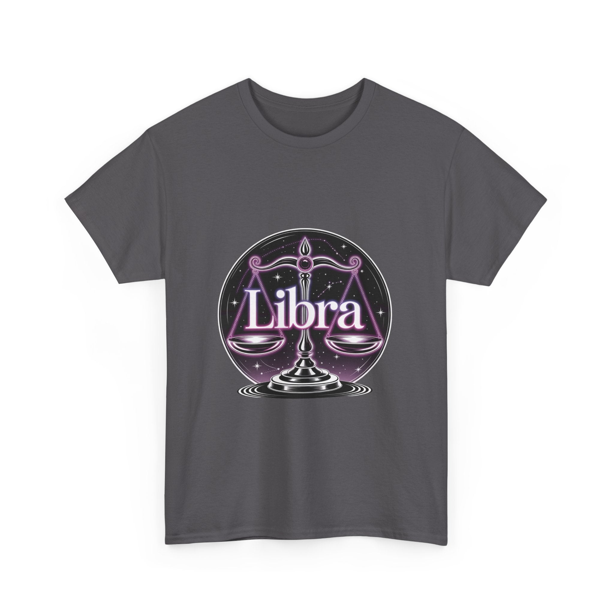 Neon Libra Zodiac Tee