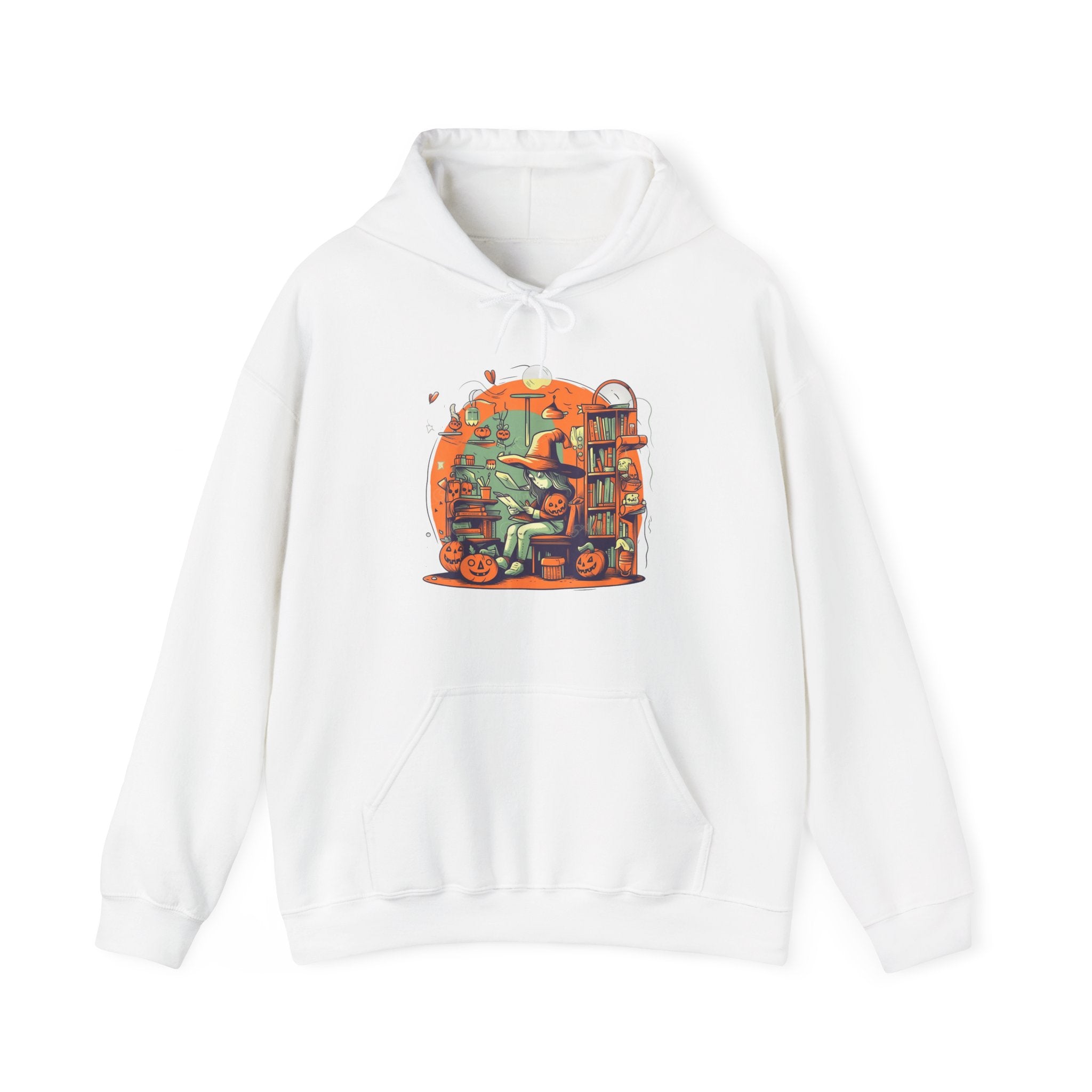 Bookworm Reading Book Halloween Costume Librarian Teacher Hoodie