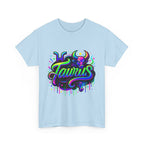 Neon Taurus Zodiac Tee