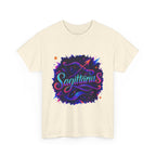 Neon Sagittarius Zodiac Tee